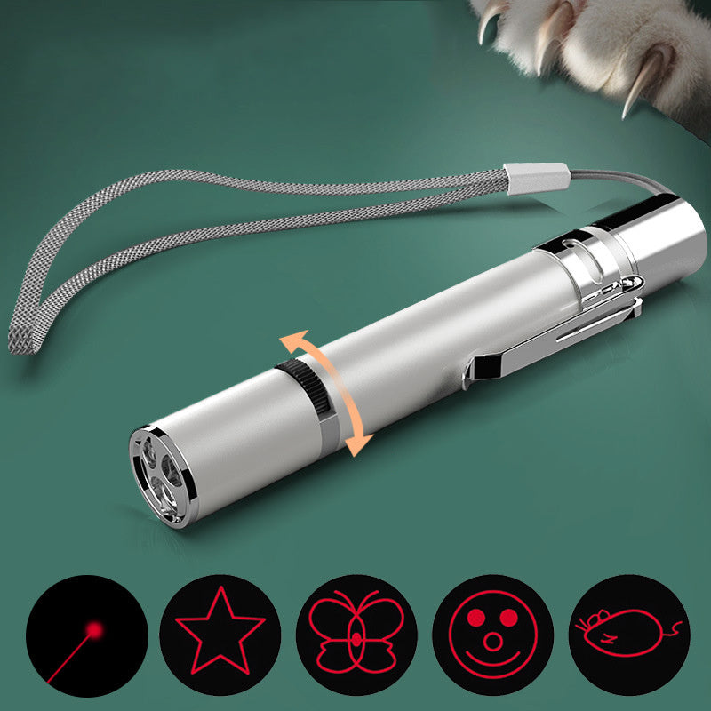 A Playful Way to Exercise with your Dog or Cat, Interactive Laser Fun, USB-Rechargeable