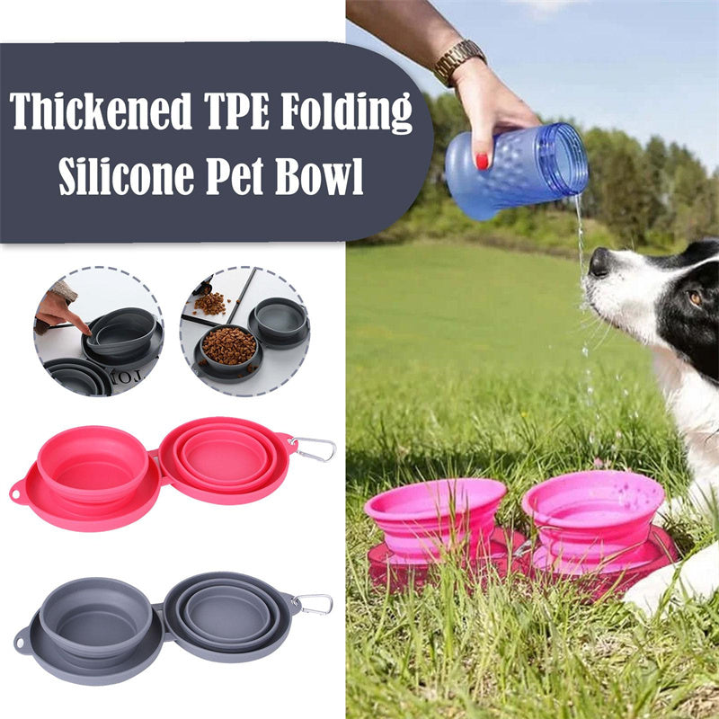 Packable, Smart, Foldable Bowls for Your Dogs Adventure