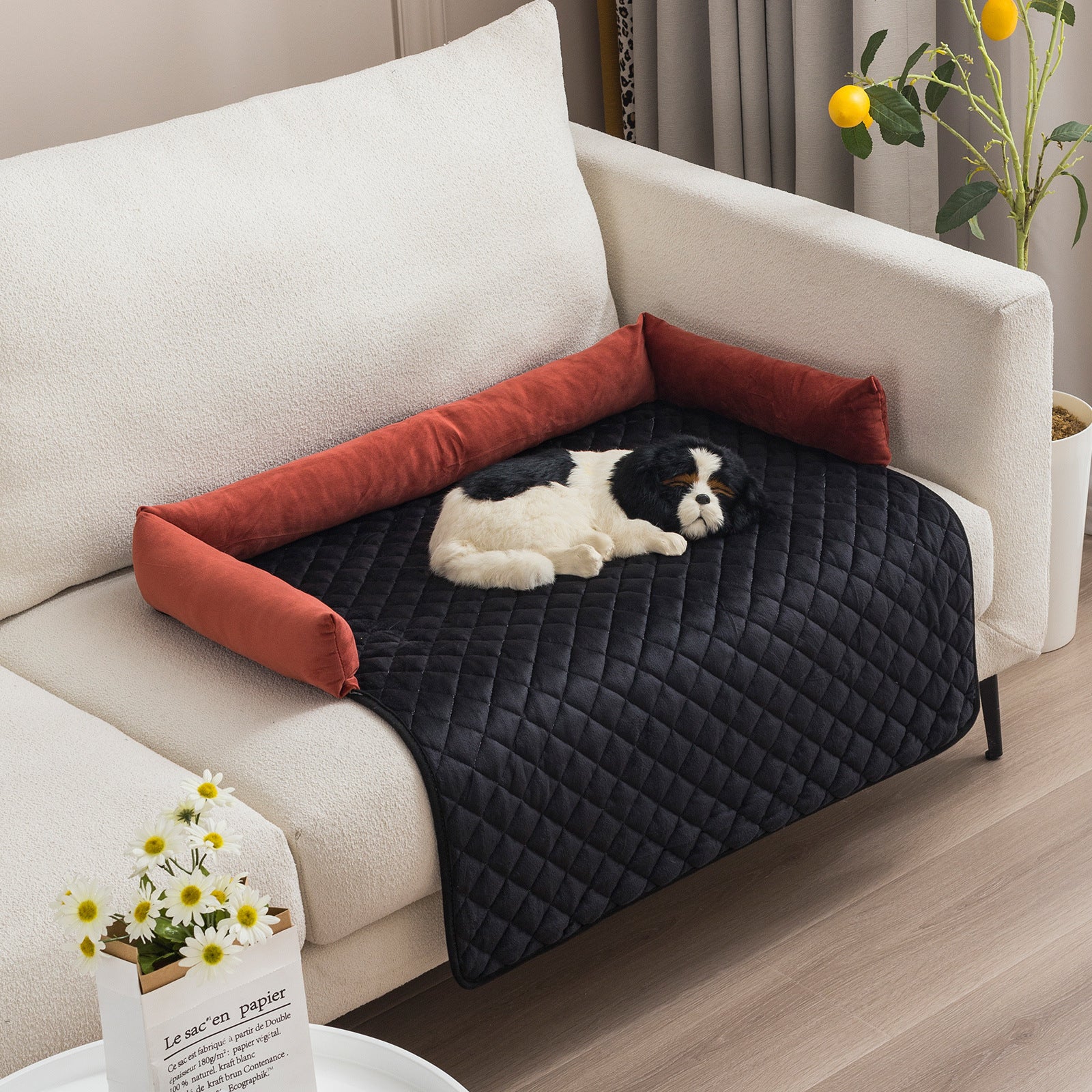 A cozy sofa for your Dog or Cat and a clean couch for you.