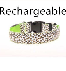 Keep Your Best Friend Visible at Night with this Light Up Dog Collar