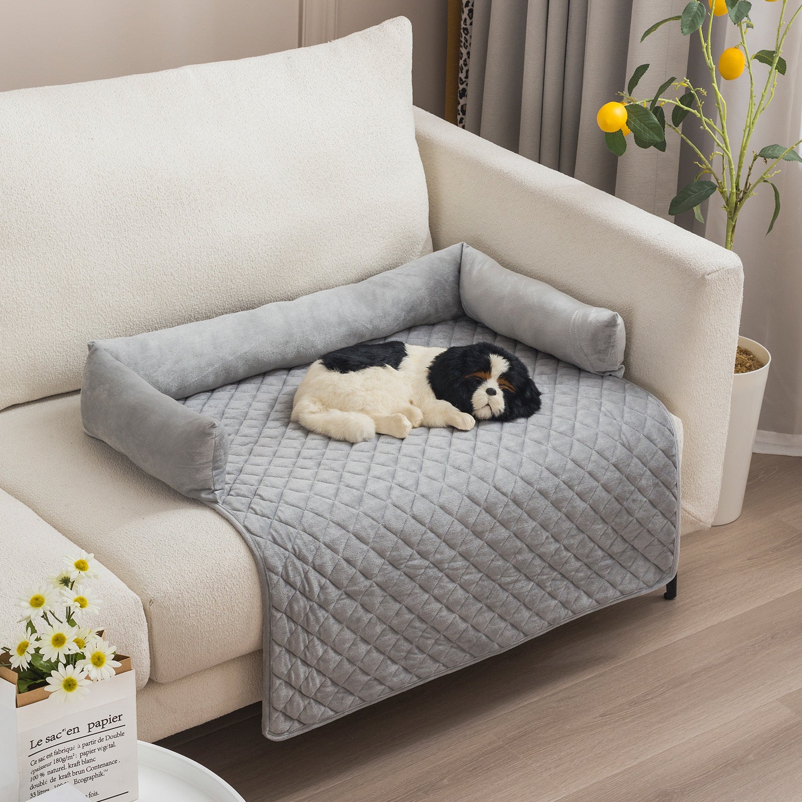 A cozy sofa for your Dog or Cat and a clean couch for you.