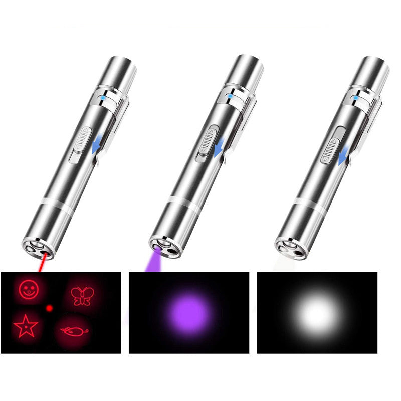 A Playful Way to Exercise with your Dog or Cat, Interactive Laser Fun, USB-Rechargeable