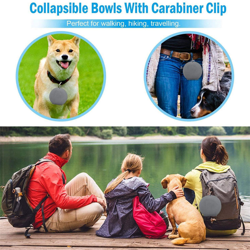 Packable, Smart, Foldable Bowls for Your Dogs Adventure