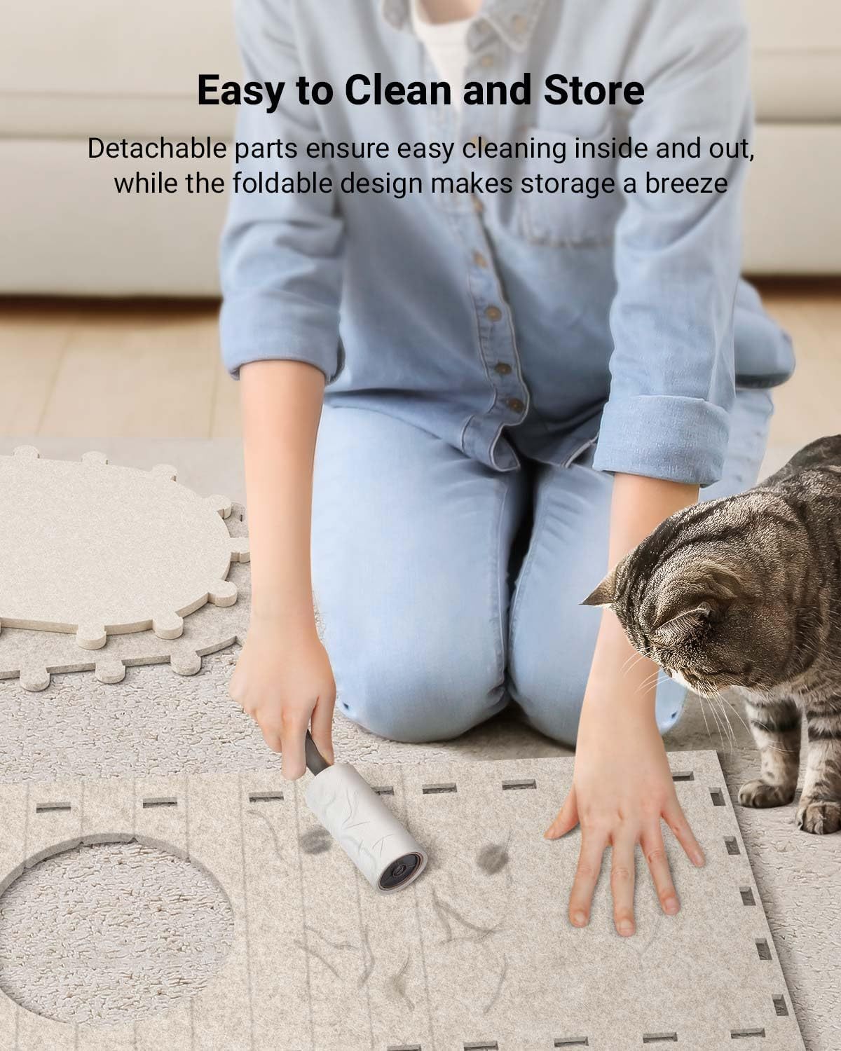 Cozy Cat Bed & Play Tunnel in One!