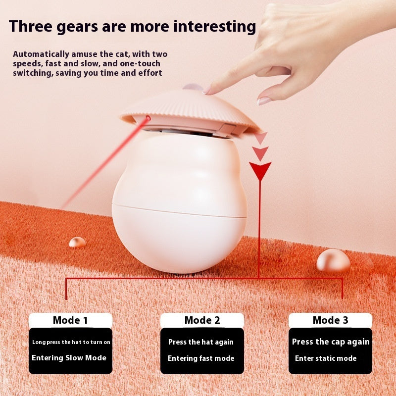A Laser Toy Your Cat Will Love, A Fun Tumbler for Your Feline Friend