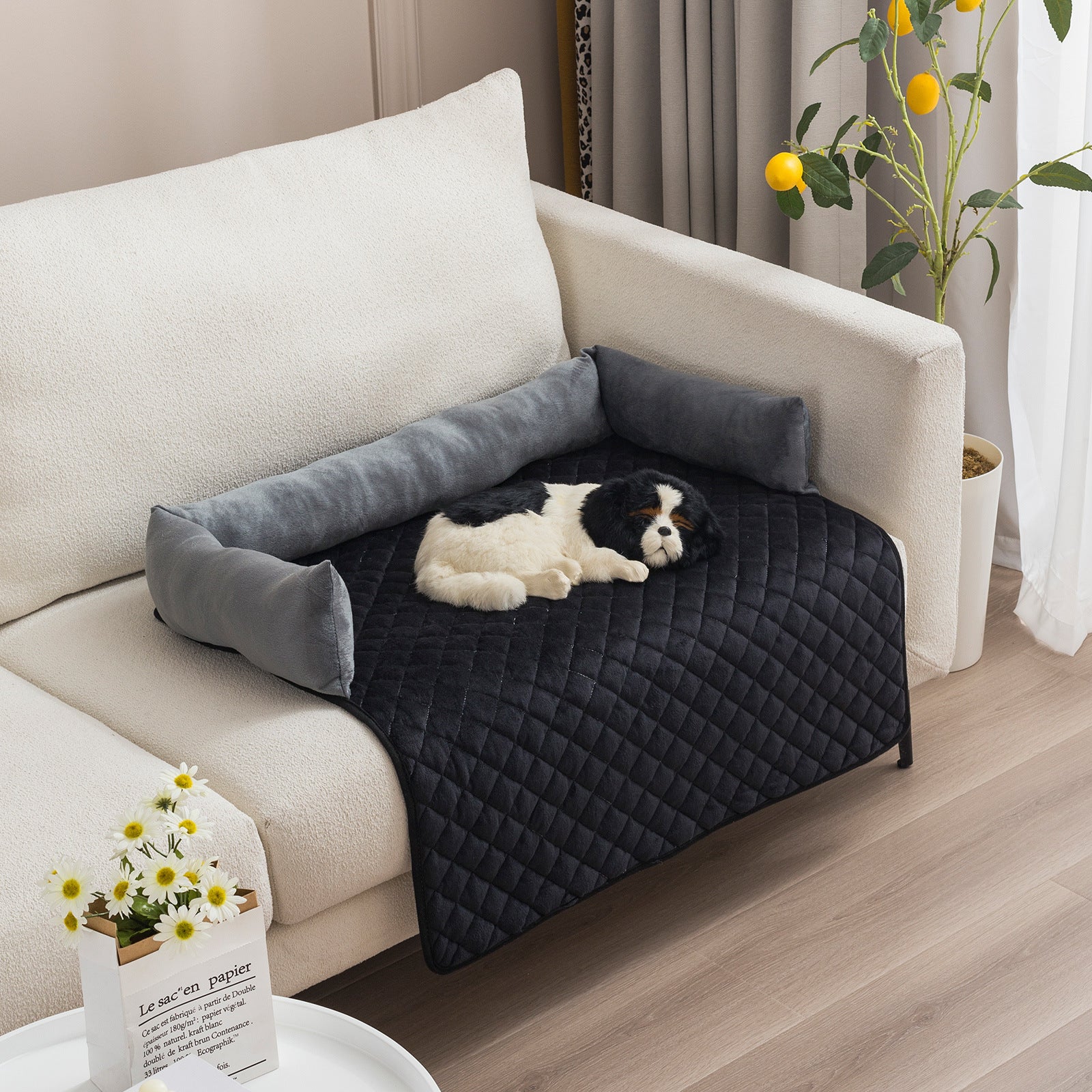A cozy sofa for your Dog or Cat and a clean couch for you.