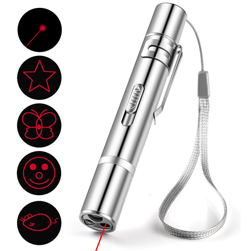 A Playful Way to Exercise with your Dog or Cat, Interactive Laser Fun, USB-Rechargeable