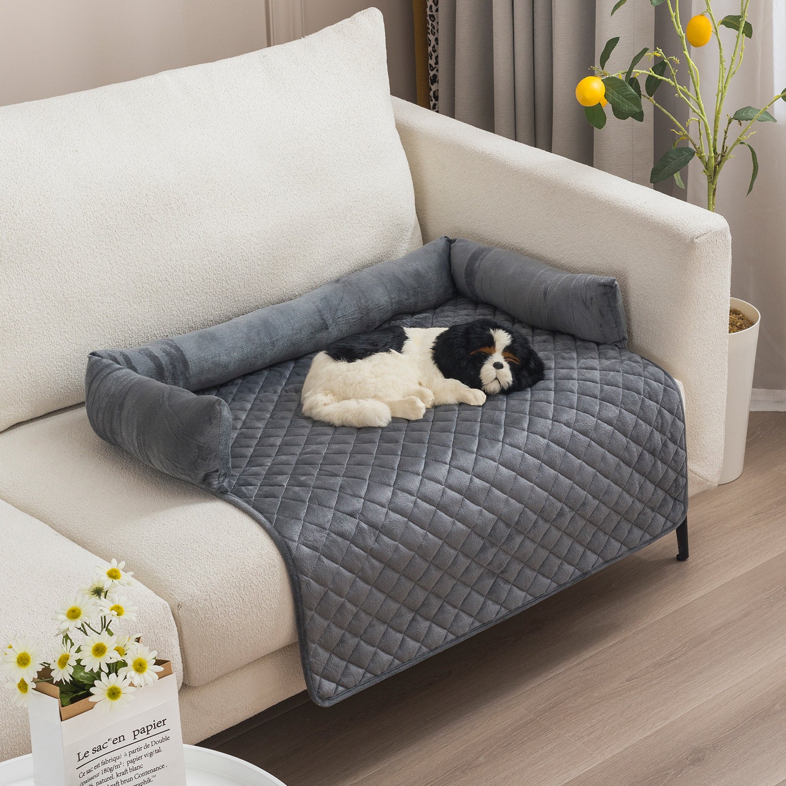 A cozy sofa for your Dog or Cat and a clean couch for you.